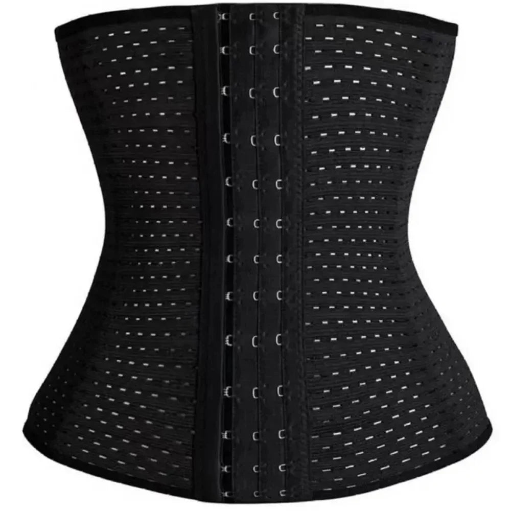 Women Postpartum Corset Body Shapewear Black Tummy Slimming Belly Band Shaping Shaper Flat Belly