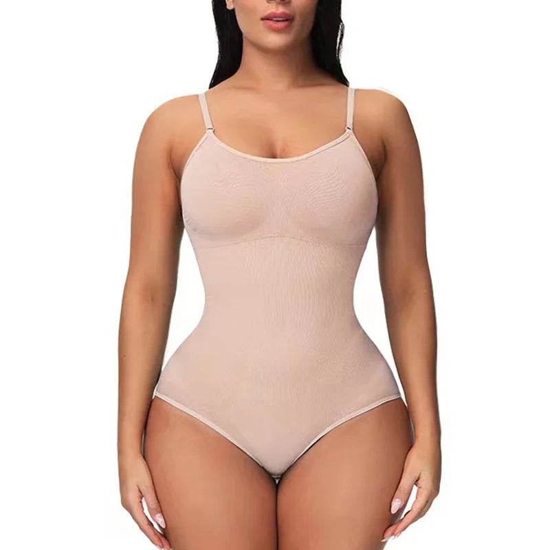 High Quality Elastic Bodysuit for Women Tummy Control Shapewear Sculpting Body Shaper Slimmer Slimming Tank Tops Butt Lifter